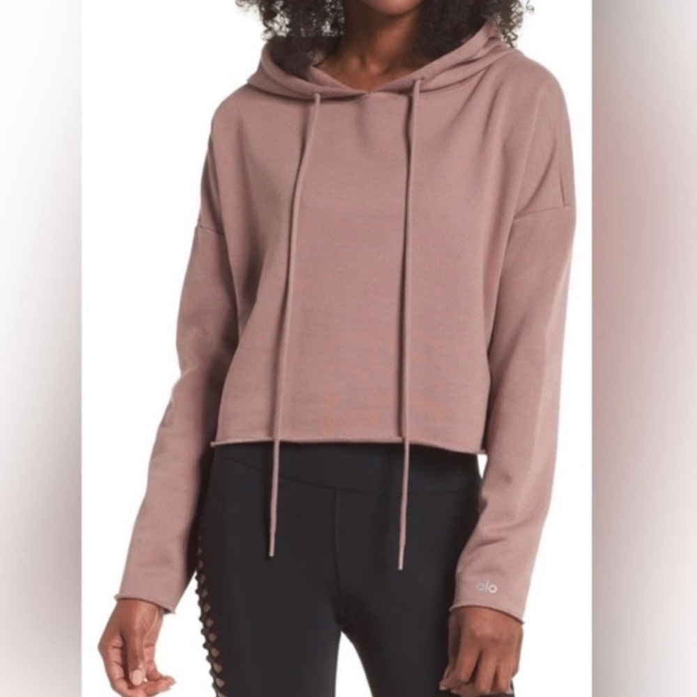 ALO Yoga Women's Mauve Hoodie